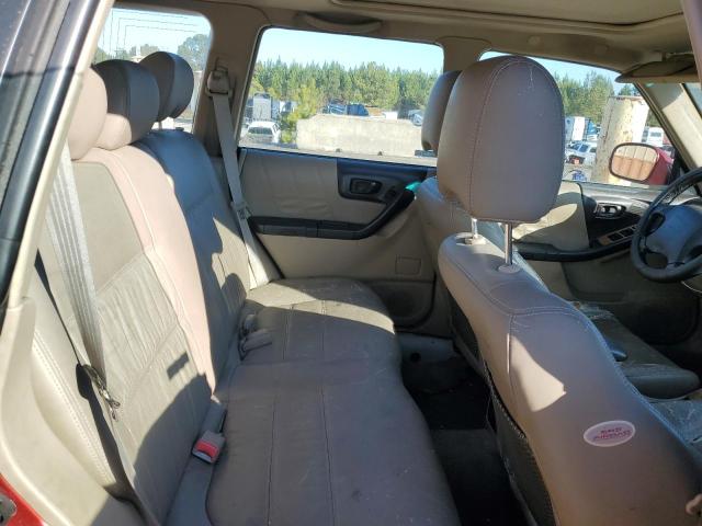 JF1SF65662H749175 - 2002 SUBARU FORESTER S ბურგუნდია ფოტო 10