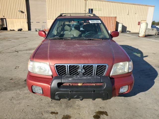 JF1SF65662H749175 - 2002 SUBARU FORESTER S ბურგუნდია ფოტო 5