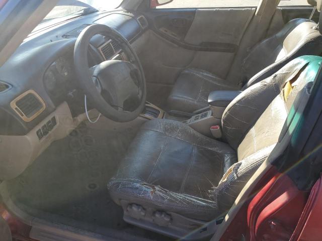 JF1SF65662H749175 - 2002 SUBARU FORESTER S ბურგუნდია ფოტო 7