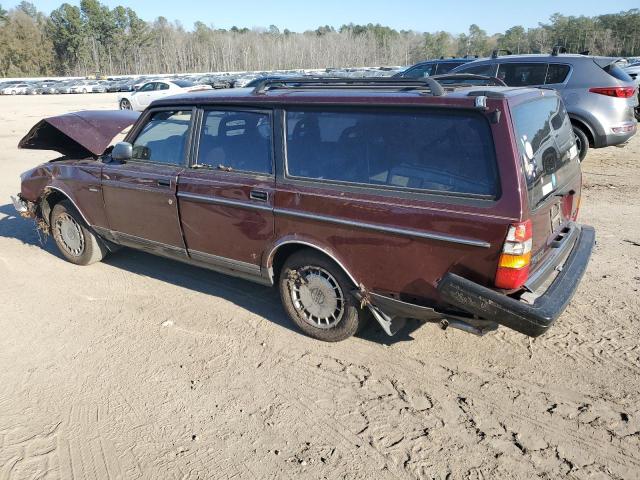 YV1AW8802P1941888 - 1993 VOLVO 240 BROWN photo 2