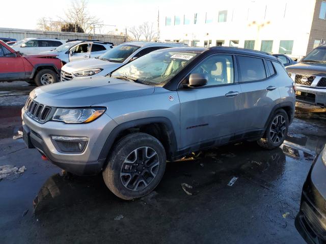 3C4NJDDB3LT177445 - 2020 JEEP COMPASS TRAILHAWK BLUE photo 1