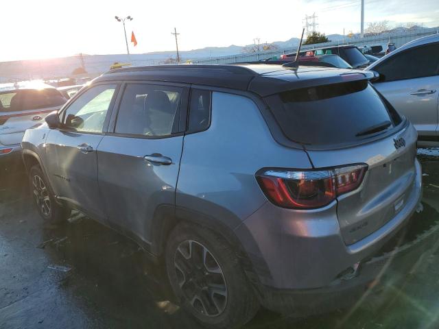 3C4NJDDB3LT177445 - 2020 JEEP COMPASS TRAILHAWK BLUE photo 2