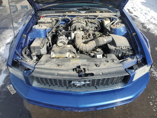 1ZVFT80N565231352 - 2006 FORD MUSTANG BLUE photo 11