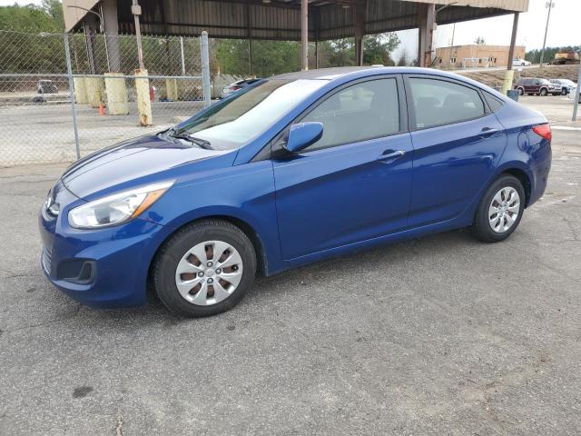 KMHCT4AE7GU947685 - 2016 HYUNDAI ACCENT SE BLUE photo 1