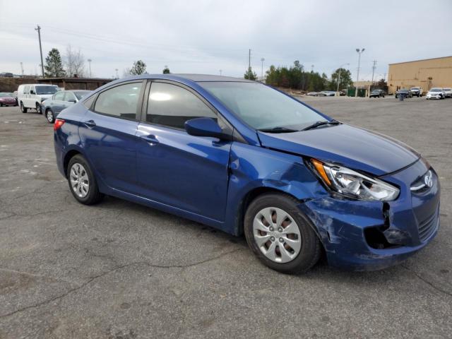 KMHCT4AE7GU947685 - 2016 HYUNDAI ACCENT SE BLUE photo 4