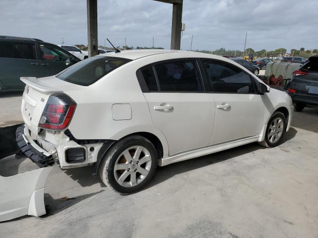 3N1AB6AP6CL621394 - 2012 NISSAN SENTRA 2.0 WHITE photo 3