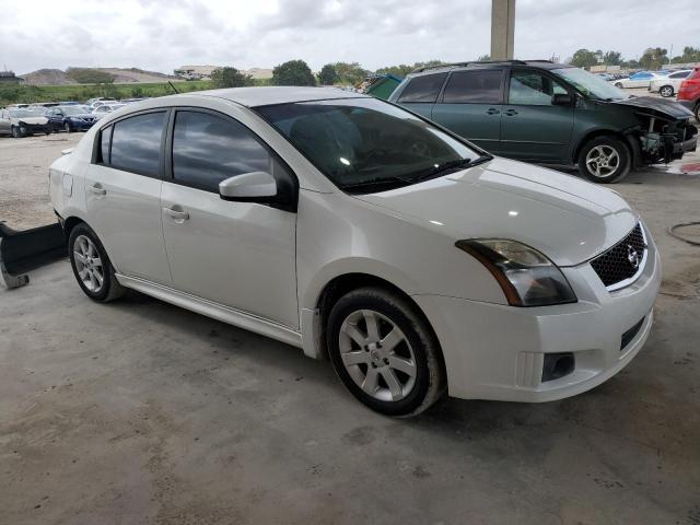 3N1AB6AP6CL621394 - 2012 NISSAN SENTRA 2.0 WHITE photo 4