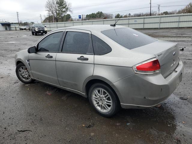 1FAHP35N78W109414 - 2008 FORD FOCUS SE SILVER photo 2