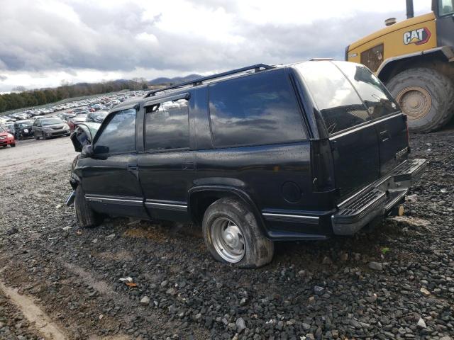 1GNEC13R7XJ563958 - 1999 CHEVROLET TAHOE C1500 BLACK photo 2