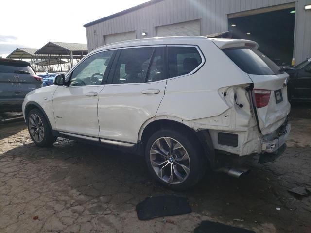 5UXWZ7C55F0F75592 - 2015 BMW X3 SDRIVE28I WHITE photo 2