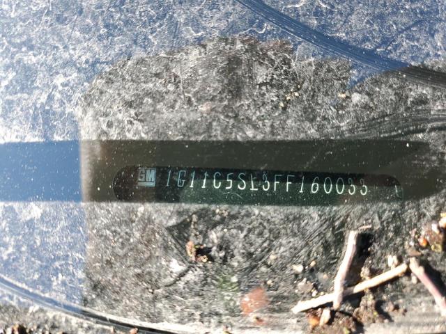 1G11C5SL3FF160033 - 2015 CHEVROLET MALIBU 1LT WHITE photo 12