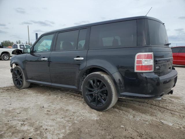 2FMHK6C87KBA28554 - 2019 FORD FLEX SEL BLACK photo 2