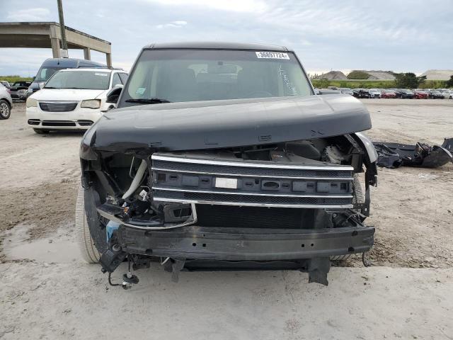 2FMHK6C87KBA28554 - 2019 FORD FLEX SEL BLACK photo 5