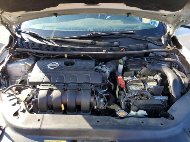 3N1AB7AP0FY247068 - 2015 NISSAN SENTRA S SILVER photo 11