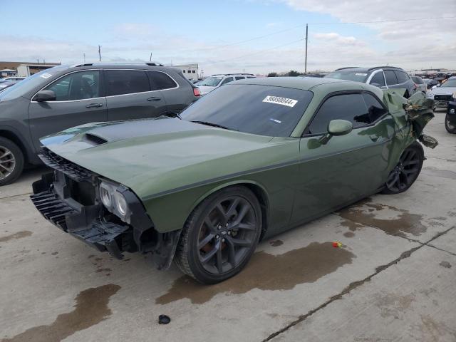 2C3CDZJG6MH564212 - 2021 DODGE CHALLENGER GT GREEN photo 1