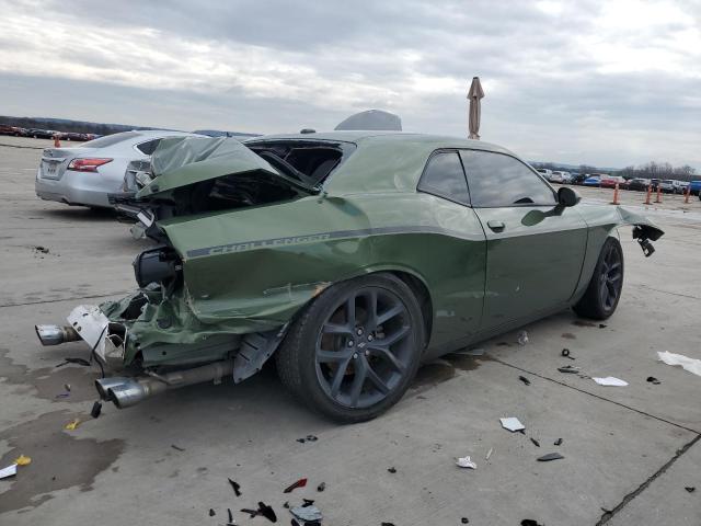 2C3CDZJG6MH564212 - 2021 DODGE CHALLENGER GT GREEN photo 3