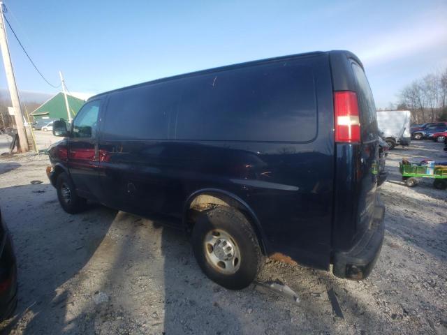 1GCWGFCA6D1162034 - 2013 CHEVROLET EXPRESS G2 BLUE photo 2