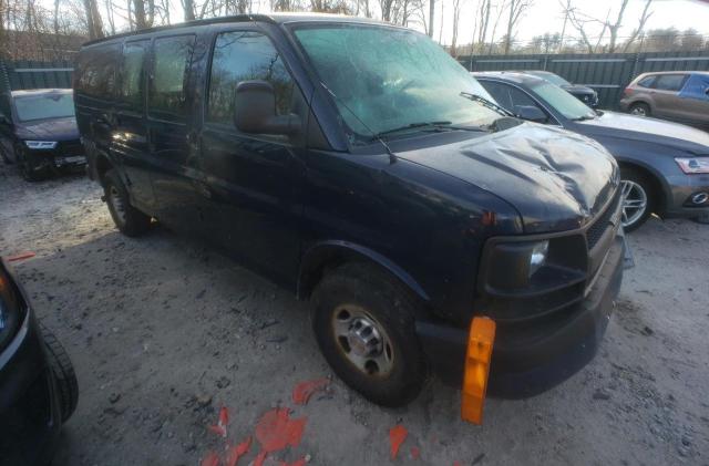 1GCWGFCA6D1162034 - 2013 CHEVROLET EXPRESS G2 BLUE photo 4