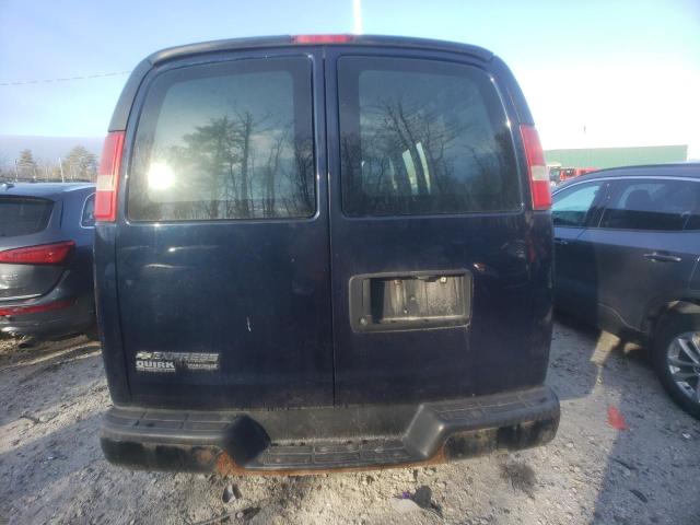 1GCWGFCA6D1162034 - 2013 CHEVROLET EXPRESS G2 BLUE photo 6