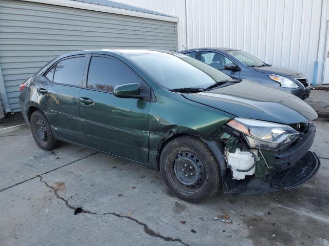 2T1BURHE2FC456033 - 2015 TOYOTA COROLLA L GREEN photo 4