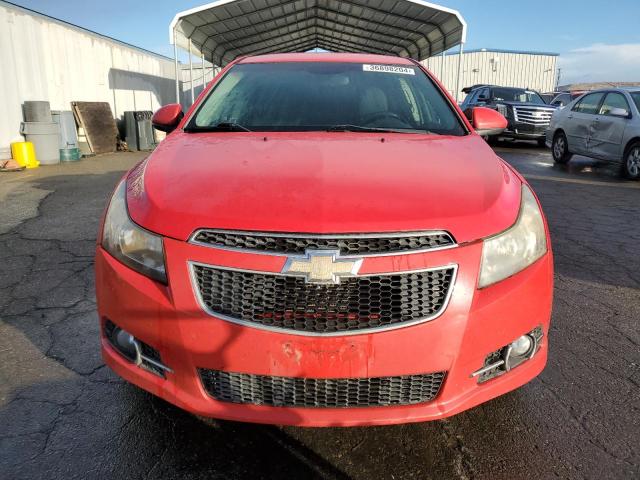 1G1PF5SC3C7188664 - 2012 CHEVROLET CRUZE LT RED photo 5