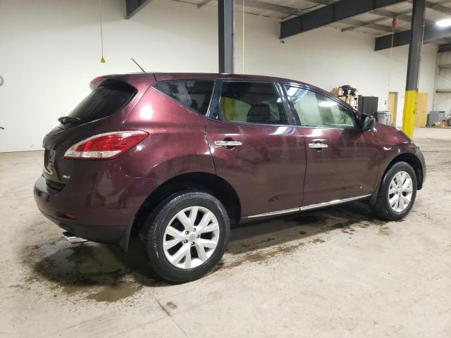 JN8AZ1MW1EW531795 - 2014 NISSAN MURANO S BURGUNDY photo 3