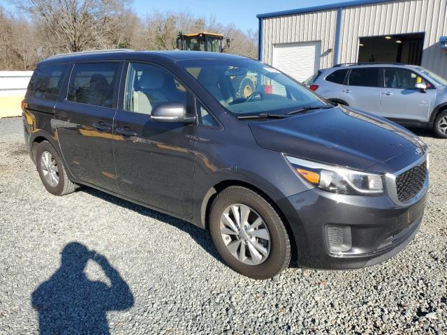 KNDMB5C17F6042345 - 2015 KIA SEDONA LX GRAY photo 4