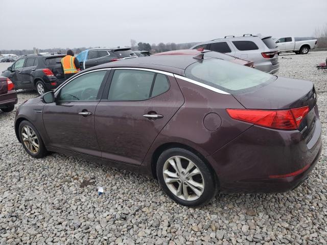 5XXGN4A72DG193839 - 2013 KIA OPTIMA EX PURPLE photo 2