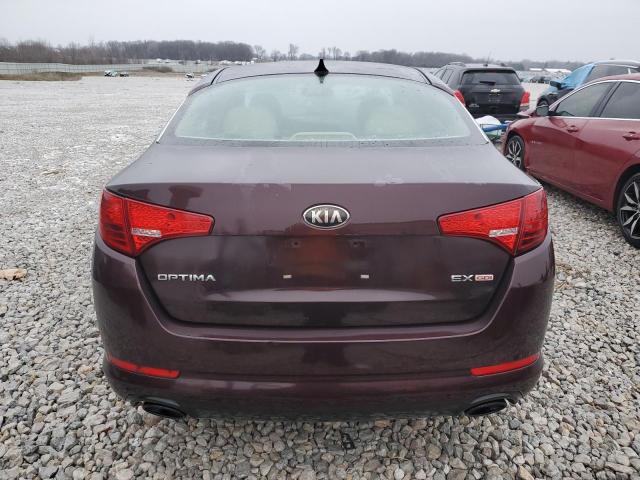 5XXGN4A72DG193839 - 2013 KIA OPTIMA EX PURPLE photo 6