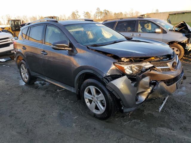 2T3WFREV6EW109549 - 2014 TOYOTA RAV4 XLE GRAY photo 4