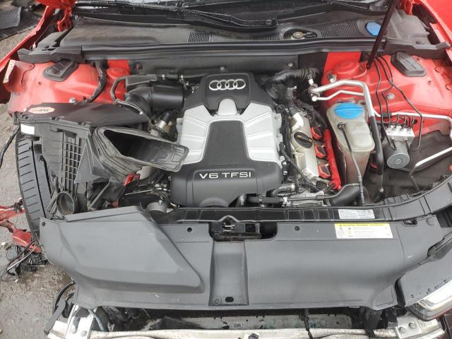 WAUGGAFRXDA045479 - 2013 AUDI S5 PREMIUM PLUS წითელი ფოტო 11