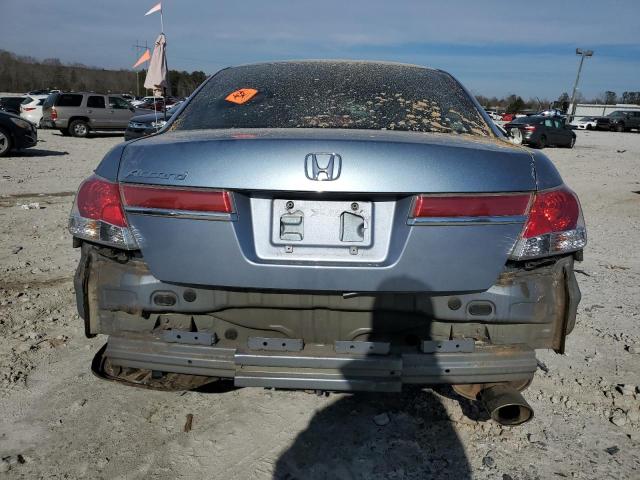 1HGCP2F78BA133550 - 2011 HONDA ACCORD EX BLUE photo 6