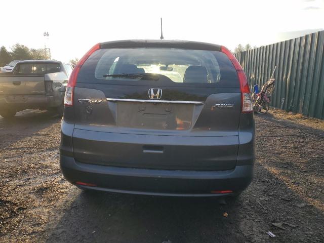 5J6RM4H36EL048992 - 2014 HONDA CR-V LX GRAY photo 6