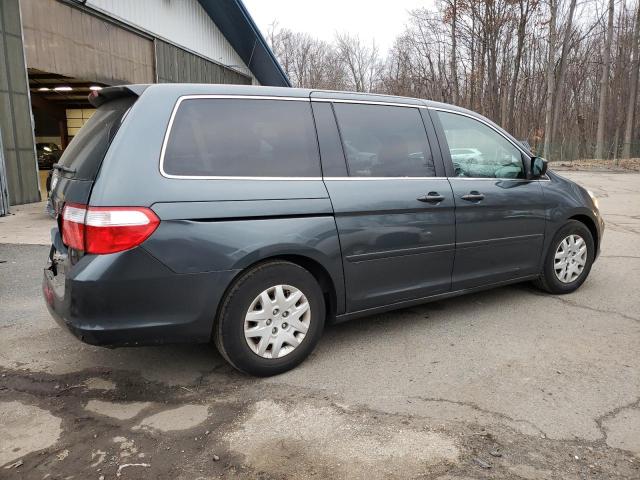 5FNRL38236B031856 - 2006 HONDA ODYSSEY LX BLUE photo 3