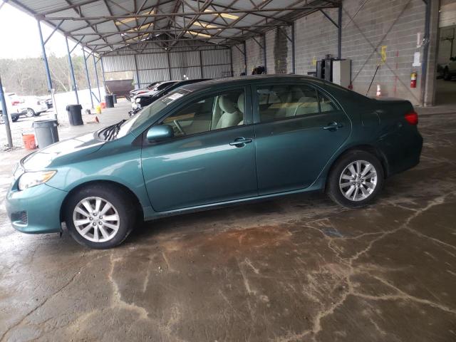 1NXBU40E49Z073244 - 2009 TOYOTA COROLLA BASE GREEN photo 1