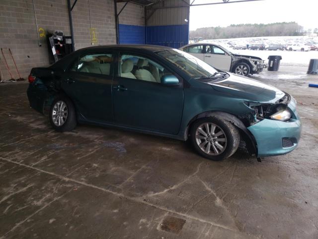 1NXBU40E49Z073244 - 2009 TOYOTA COROLLA BASE GREEN photo 4