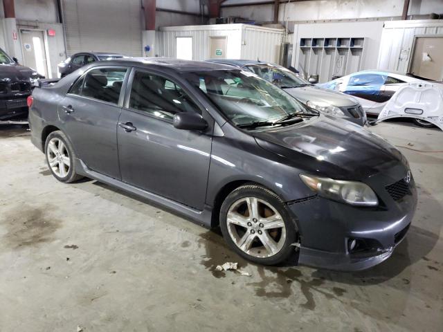 2T1BE40E09C028025 - 2009 TOYOTA COROLLA XRS GRAY photo 4