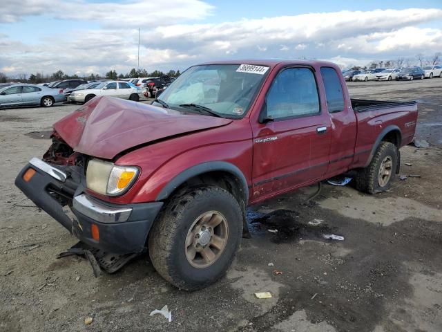 4TAWM72N2YZ579897 - 2000 TOYOTA TACOMA XTRACAB RED photo 1