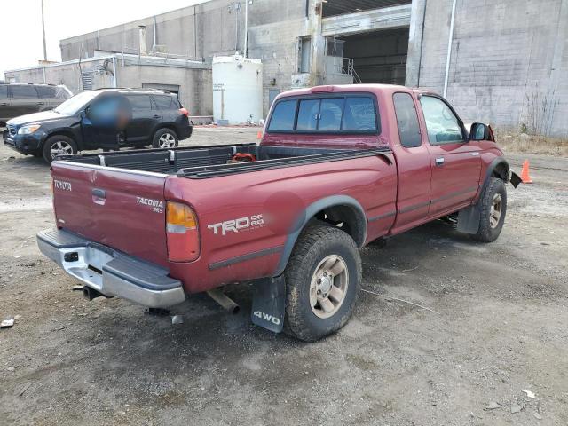 4TAWM72N2YZ579897 - 2000 TOYOTA TACOMA XTRACAB RED photo 3