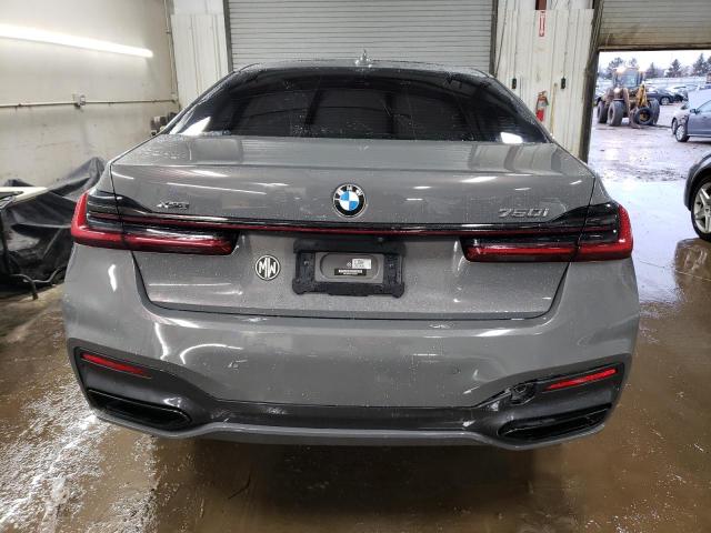 WBA7U2C01LGM26671 - 2020 BMW 750 XI GRAY photo 6