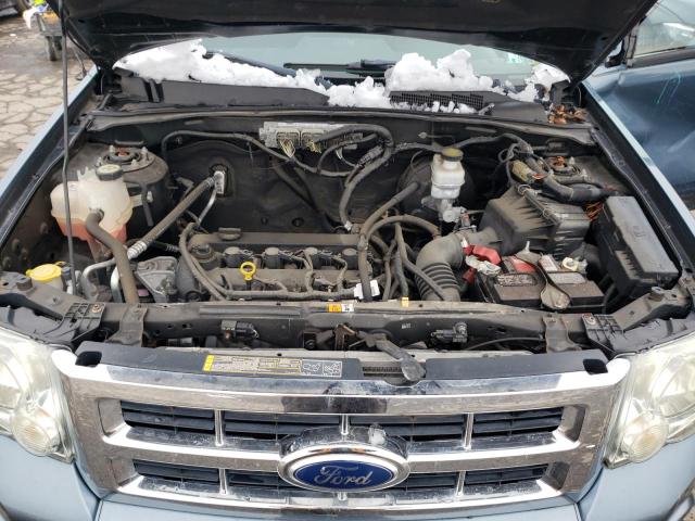 1FMCU0D72CKA02815 - 2012 FORD ESCAPE XLT BLUE photo 11