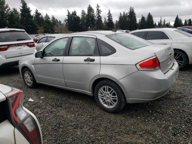 1FAHP35N29W104848 - 2009 FORD FOCUS SE SILVER photo 2