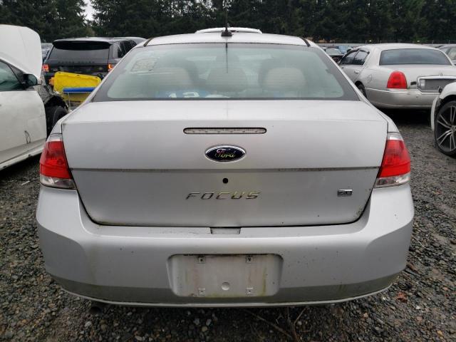 1FAHP35N29W104848 - 2009 FORD FOCUS SE SILVER photo 6