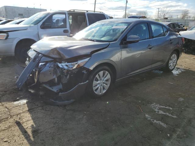 3N1AB8BV0PY302588 - 2023 NISSAN SENTRA S GRAY photo 1