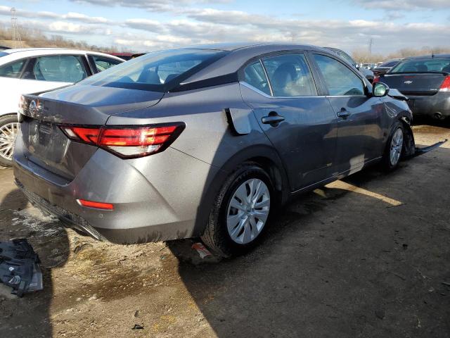 3N1AB8BV0PY302588 - 2023 NISSAN SENTRA S GRAY photo 3