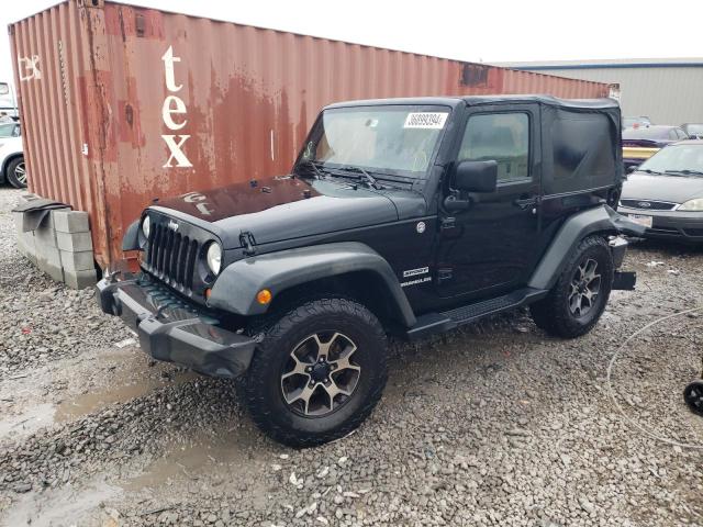 1J4AA2D12AL104242 - 2010 JEEP WRANGLER SPORT BLACK photo 1