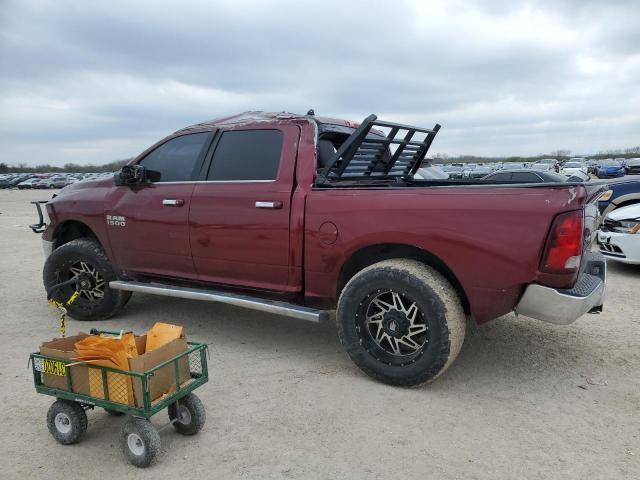 1C6RR6LG2JS105497 - 2018 RAM 1500 SLT MAROON photo 2