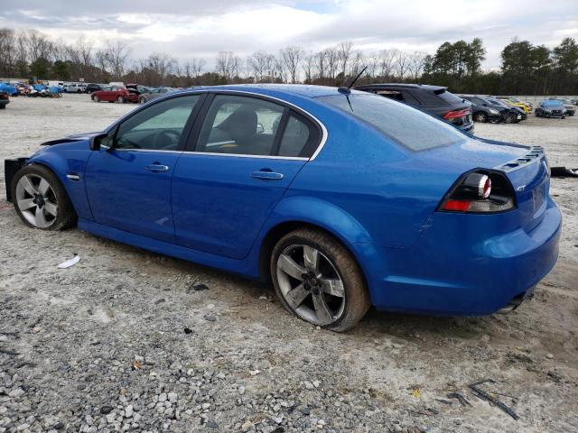 6G2EC57Y39L233251 - 2009 PONTIAC G8 GT BLUE photo 2