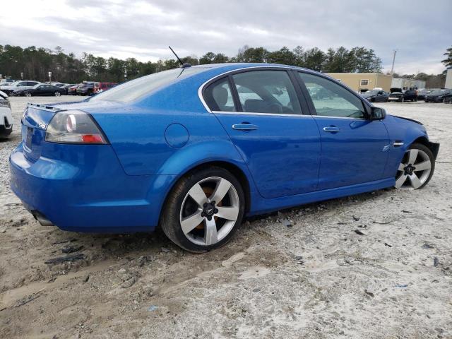 6G2EC57Y39L233251 - 2009 PONTIAC G8 GT BLUE photo 3