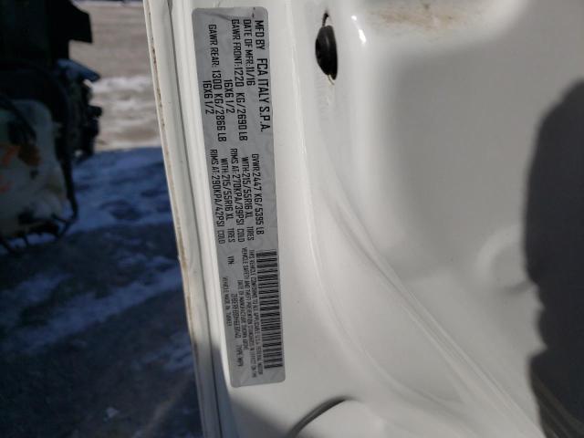 ZFBERFBB1H6E61140 - 2017 RAM PROMASTER SLT WHITE photo 13